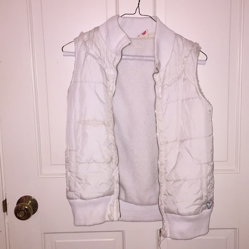 White Roxy Vest